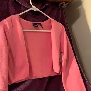 NWT  Basic Edition Girls Cropped Cardigan Sweater 14-16 Enchanted